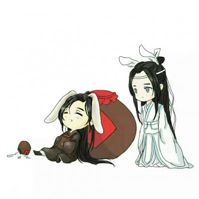 魔道祖师q版图片头像 高清可爱的q版魔道祖师头像图片